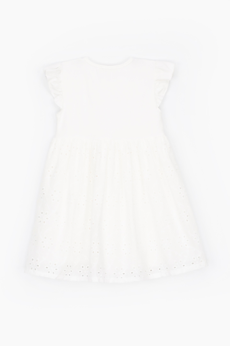 Фото Платье для девочки Breeze 1381 116 см Белый (2000989654780S)