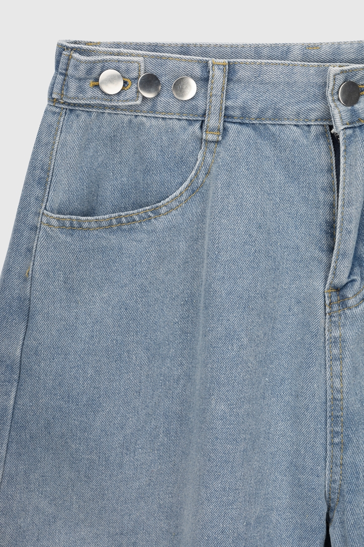 Фото Шорти джинсові жіночі 555 S Синій (2000990377135S)