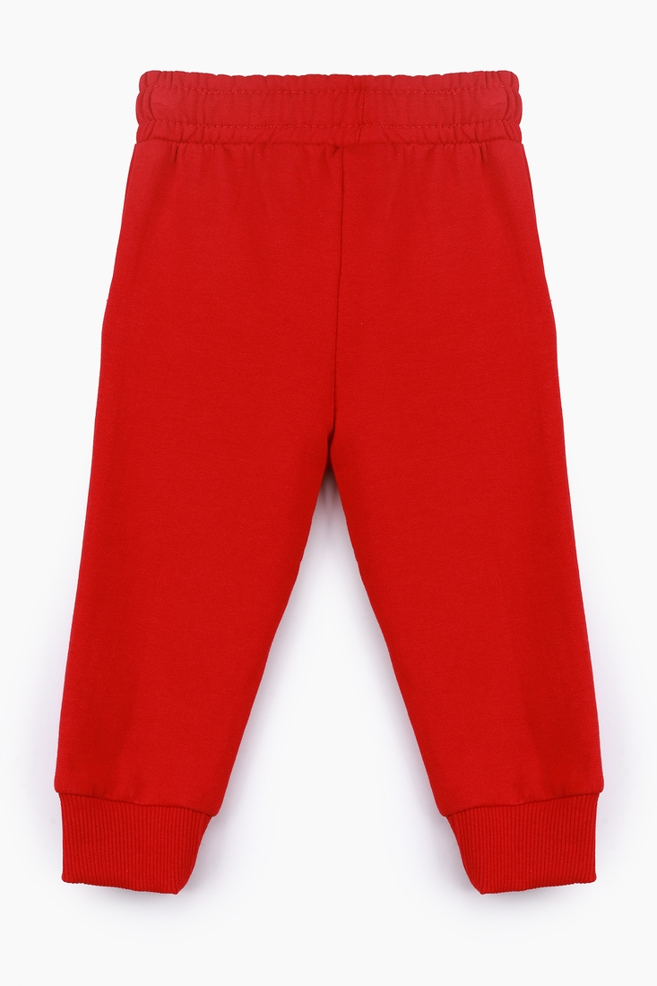 Фото Спортивные штаны еврозима с принтом для мальчика Atabey 4168.0 104 см Красный (2000989496250D)