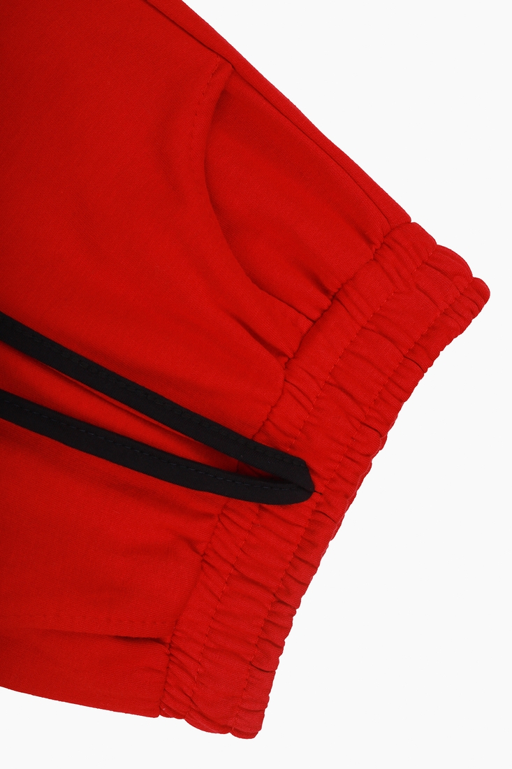 Фото Спортивные штаны еврозима с принтом для мальчика Atabey 4168.0 86 см Красный (2000989496205D)