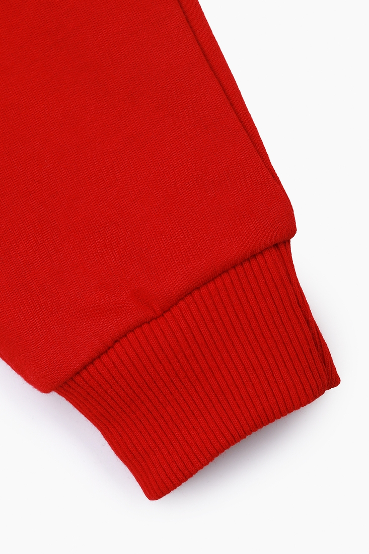 Фото Спортивні штани еврозима з принтом для хлопчика Atabey 4168.0 86 см Червоний (2000989496205D)