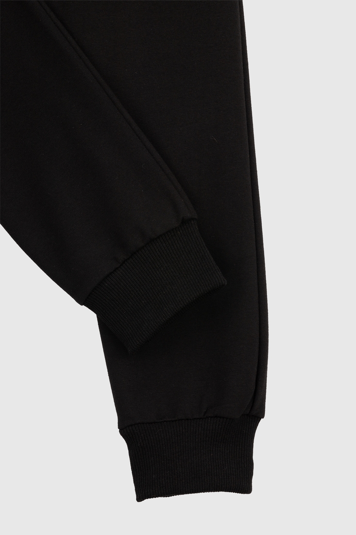 Фото Спортивні штани патріотичні для хлопчика Deniz Герб 116 см Чорний (2000990600387D)