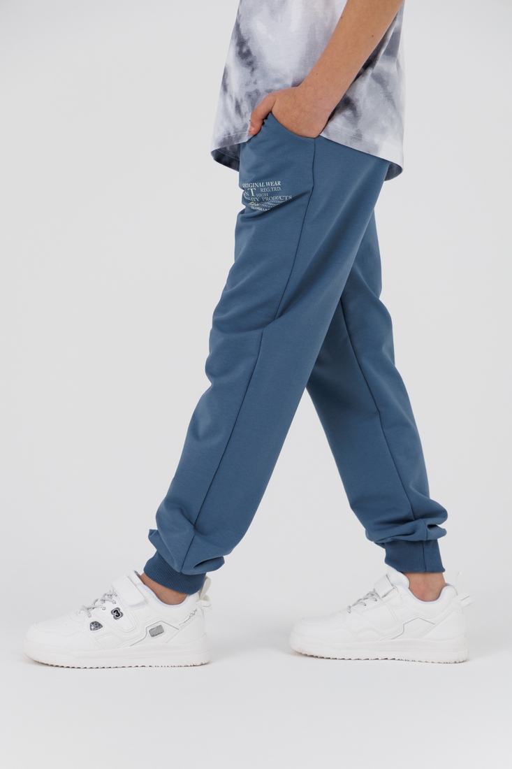 Фото Спортивные штаны для мальчика Deniz 3011 140 см Джинсовый (2000990489753D)