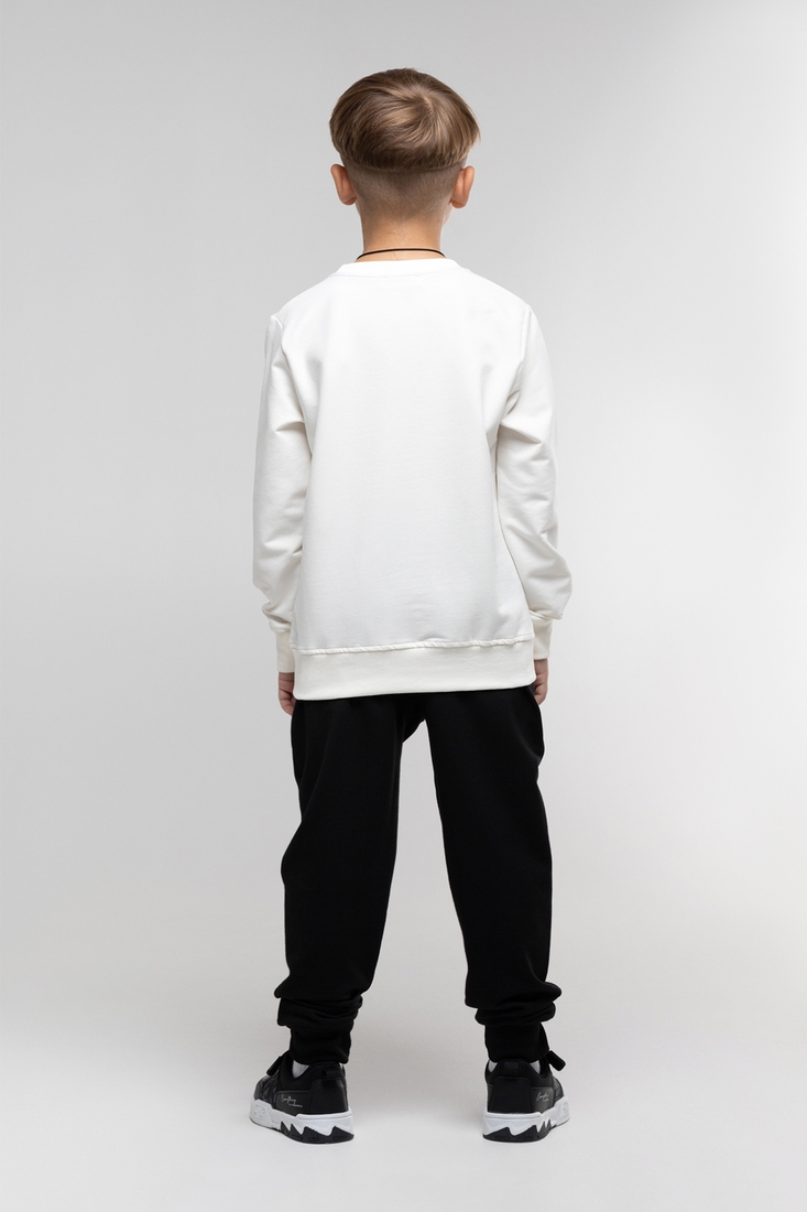 Фото Спортивні штани патріотичні для хлопчика Deniz Герб 134 см Чорний (2000990055927D)