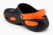 Кроксы Jose Amorales 115550 45 Черно-оранжевый (2000989081449A) Фото 5 из 7