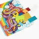 Набор для творчества "Блестящая мозаика Пони" Danko Toys БМ-02-04 Разноцветный (2000989845324) Фото 2 из 2