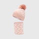 Набір шапка+снуд для дівчинки Talvi Олені 54-56 Світло-рожевий (2000990216427D)(NY) Фото 1 з 10