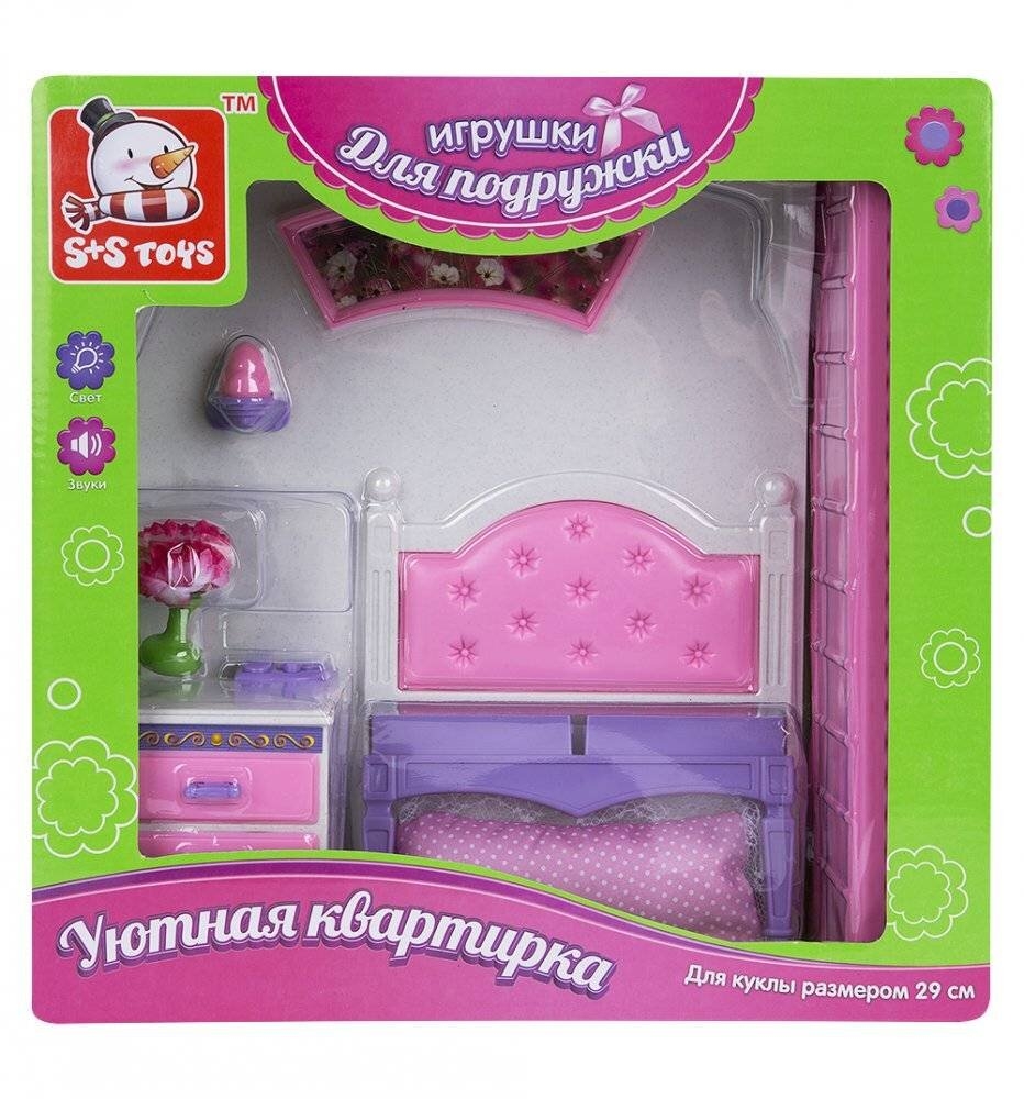 Фото Набор игровой мебели S+S Toys SR2236 Спальная комната