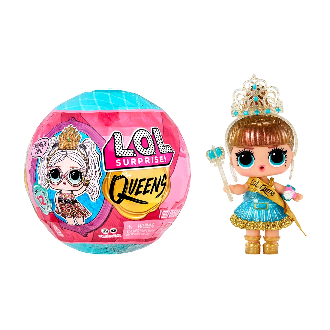 Фото Игровой набор с куклой L.O.L. Surprise! серии "Queens" - КОРОЛЕВЫ 579830 (6900007265621)