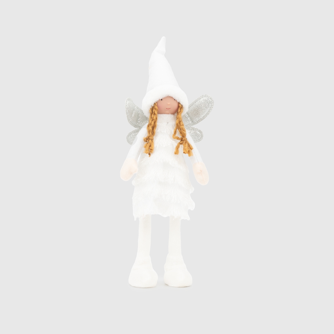 Фото Рождественская Кукла Ангел OY52617 Белый (2000990241511)(NY)