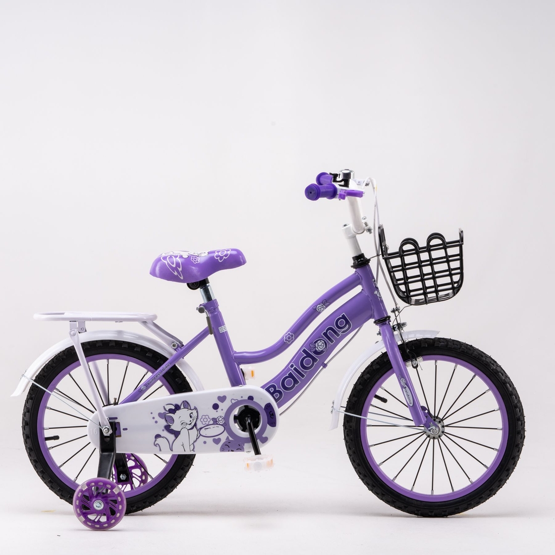 Фото Велосипед дитячий KIDSBAIKE QDH0729032 16" Фіолетовий (2000989609452)
