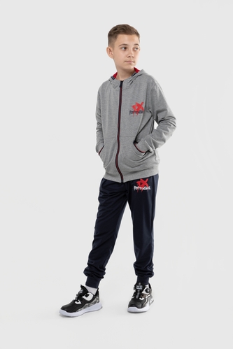 Фото Спортивный костюм (кофта,реглан,штаны) для мальчика 8896 176 см Серый (2000989896968D)