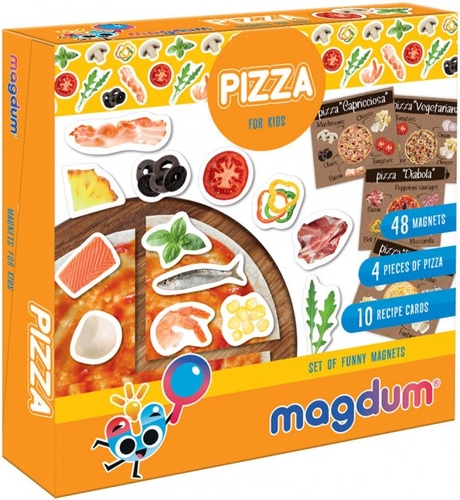 Фото Набір магнітів Baby puzzle "Pizza" ML4031-27 EN (4820215153362)