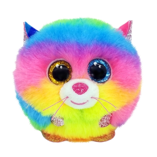Фото Детская игрушка мягконабивная TY PUFFIES 42520 Радужный котенок "GIZMO" (2000904607334)