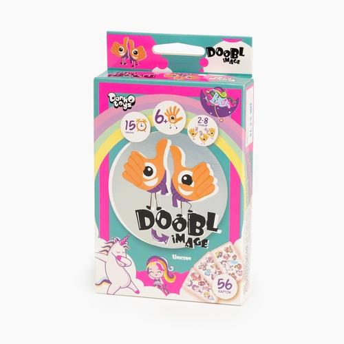 Фото Настольная развлекательная игра "Doobl Image Unicorn" Danko Toys DBI-02-04 Разноцветный (2000989844075)