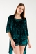 Комплект халат+піжама жіночий Nicoletta 87130 XL Зелений (2000990388995А) Фото 1 з 29