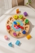 Набор для обучения Часы-сортер Viga Toys 59235 Разноцветный (6934510592356) Фото 6 из 7