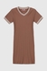 Платье для девочки Viollen 5098 164 см Капучино (2000990465658S) Фото 8 из 12