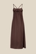 Сукня однотонна жіноча LAWA WTC02367 XL Темно-коричневий (2000990542090S) Фото 10 з 15