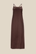 Сукня однотонна жіноча LAWA WTC02367 XL Темно-коричневий (2000990542090S) Фото 8 з 15