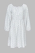 Платье с узором женское 242 48 Бело-голубой (2000990461155S) Фото 9 из 12
