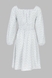 Платье с узором женское 242 48 Бело-голубой (2000990461155S) Фото 11 из 12