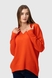 Пуловер однотонный женский Park karon 8008 One Size Оранжевый (2000989928256D) Фото 1 из 12
