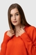 Пуловер однотонный женский Park karon 8008 One Size Оранжевый (2000989928256D) Фото 3 из 12