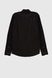 Рубашка однотонная мужская Redpolo 3848 XL Черный (2000990180957D) Фото 9 из 13