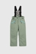 Штани на шлейках для дівчинки D-27 110 см М'ятний (2000989625780W) Фото 1 з 9