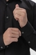 Рубашка однотонная мужская Redpolo 3848 XL Черный (2000990180957D) Фото 4 из 13
