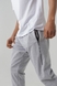 Спортивні штани чоловічі CLUB ju CJU6026 5XL Світло-сірий (2000990466594D) Фото 2 з 12