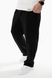 Спортивні штани прямі чоловічі Breezy 23203008 S Чорний (2000989595656D) Фото 3 з 8