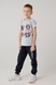 Спортивные штаны с принтом для мальчика 606 140 см Черный (2000990430267D) Фото 1 из 11