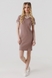 Платье для девочки Viollen 5098 164 см Капучино (2000990465658S) Фото 1 из 12