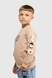 Свитшот с принтом для мальчика Baby Show 13055 116 см Бежевый (2000990003829D)