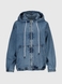 Куртка джинсова жіноча Zeo Basic 3640 XL Блакитний (2000990405968D) Фото 8 з 12