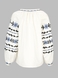 Вишиванка сорочка з принтом жіноча Es-Q 5650 L Білий (2000990588265A) Фото 12 з 13