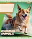 Набір зошитів 1 вересня 766315 "Adventure animals" 18 аркушів 25 шт Клітинка (2000989906476) Фото 4 з 5