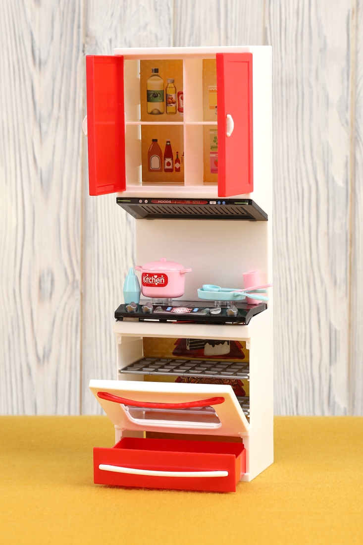 Фото Ігрові меблі Холодильник KAYYYUM KAY-1012 Різнокольоровий (8682124000153)
