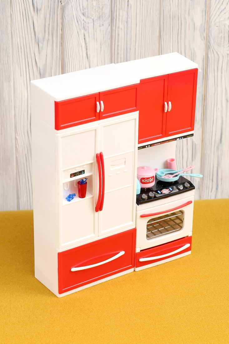 Фото Ігрові меблі Холодильник KAYYYUM KAY-1012 Різнокольоровий (8682124000153)