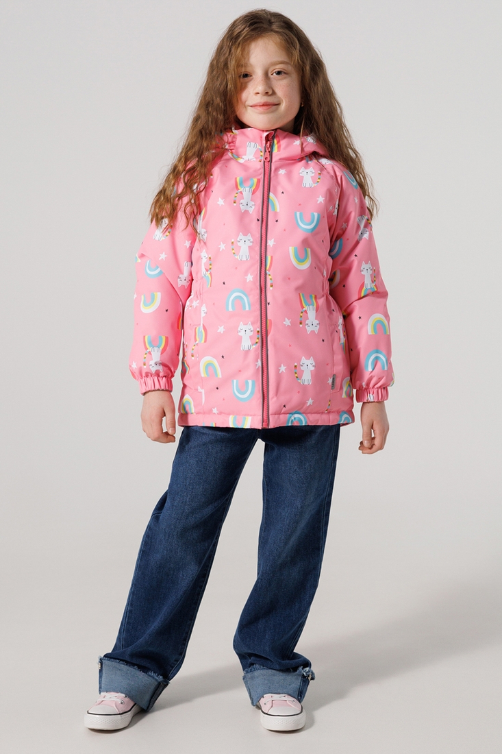 Фото Куртка для дівчинки Snowgenius D639-03 116 см Рожевий (2000990235107D)