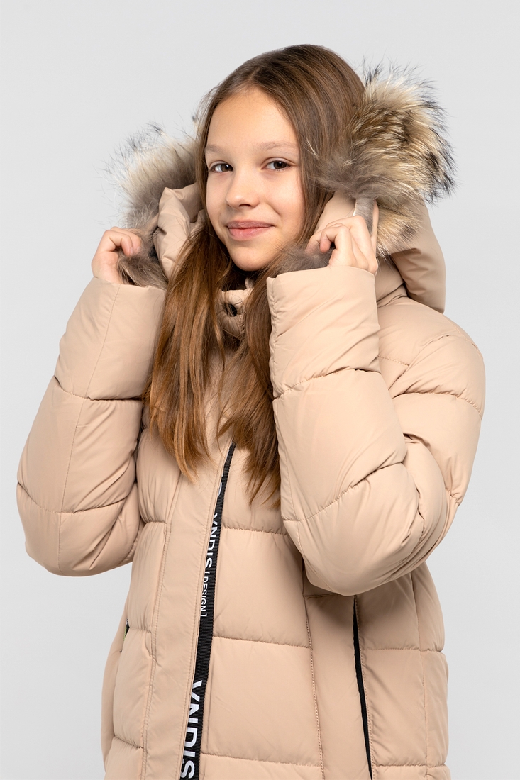 Фото Куртка для дівчинки Venidise 993030-1 164 см Бежевий (2000990118745W)