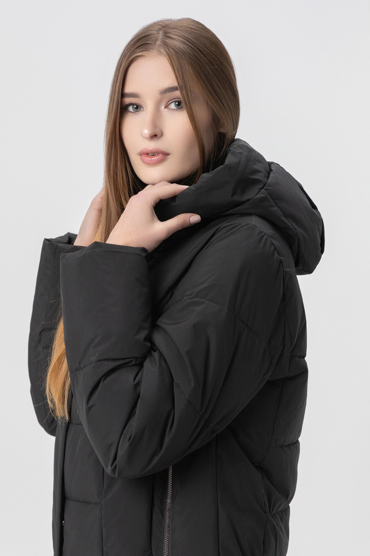 Фото Куртка зимняя женская Meajiateer 23161 XL Черный (2000989868064W)