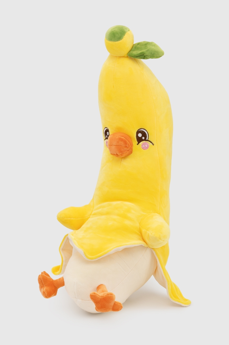 Фото Мягкая игрушка Банановая УТКА JINGRONGWANJU JR5138 Разноцветный (2002014301416)