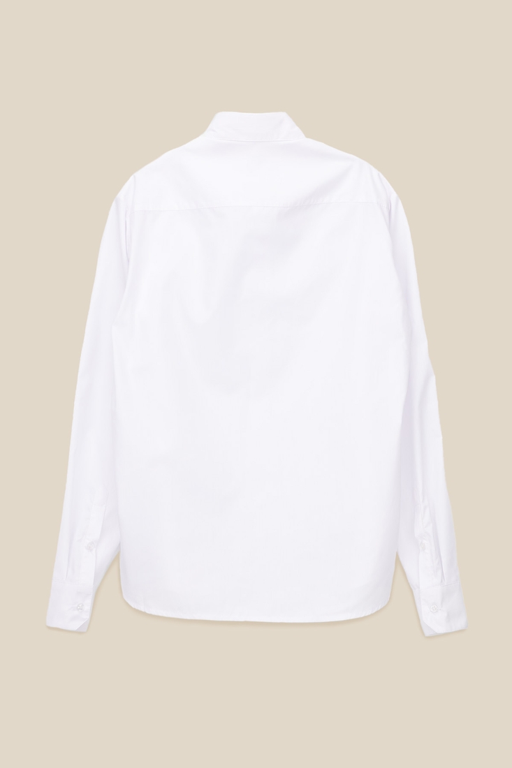 Фото Рубашка классическая однотонная мужская LAWA MBC02310 3XL Белый (2000990202123D)(LW)