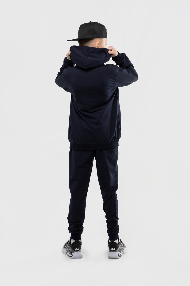 Фото Спортивний костюм для хлопчика Winka 2040 кофта + штани 152 см Темно-синій (2000989904267D)