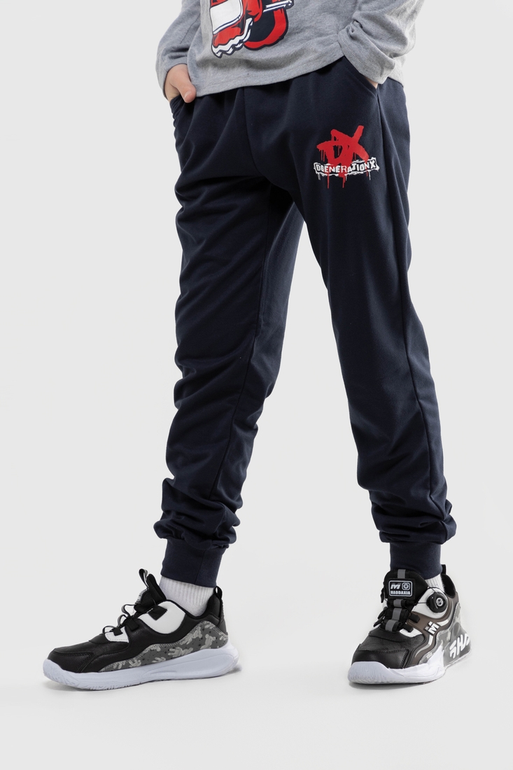 Фото Спортивний костюм (кофта,реглан,штани) для хлопчика 8896 176 см Сірий (2000989896968D)