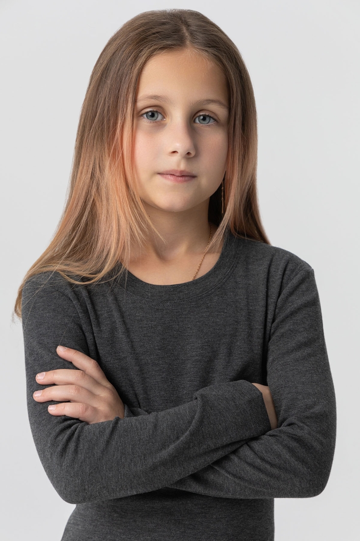 Фото Термоджемпер для дівчинки FSM 320 15-16 років Сірий (2000990054777W)