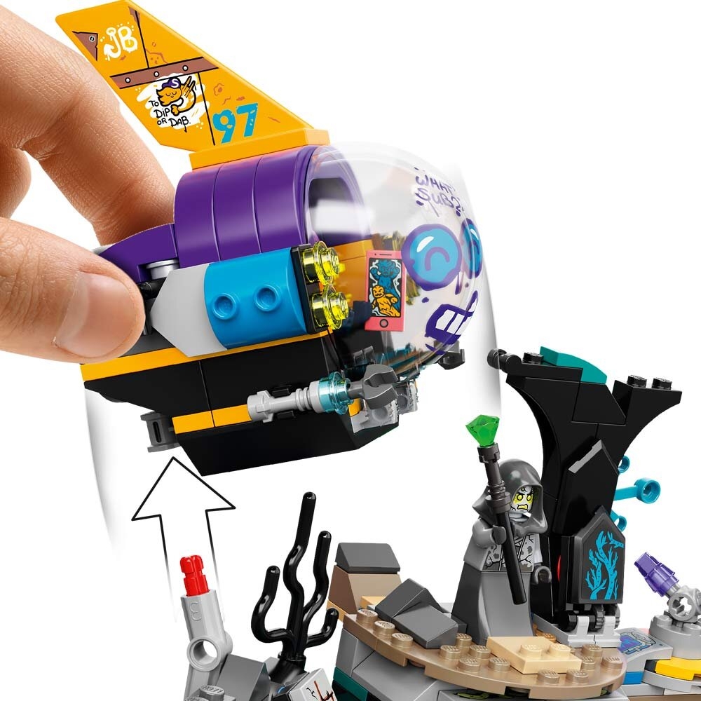 Фото Конструктор LEGO Hidden Side Підводний човен Джей-Бі (70433)